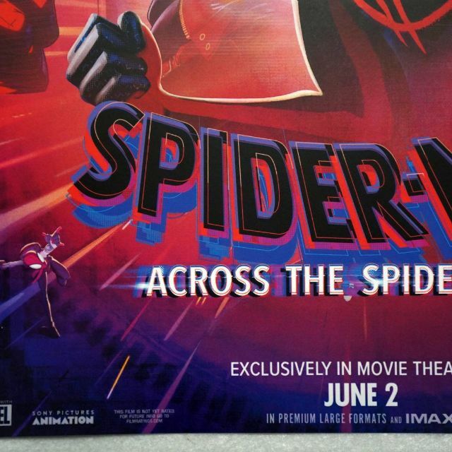 スパイダーマン：アクロス・ザ・スパイダーバース A3 ポスター B エンタメ/ホビーのアニメグッズ(ポスター)の商品写真