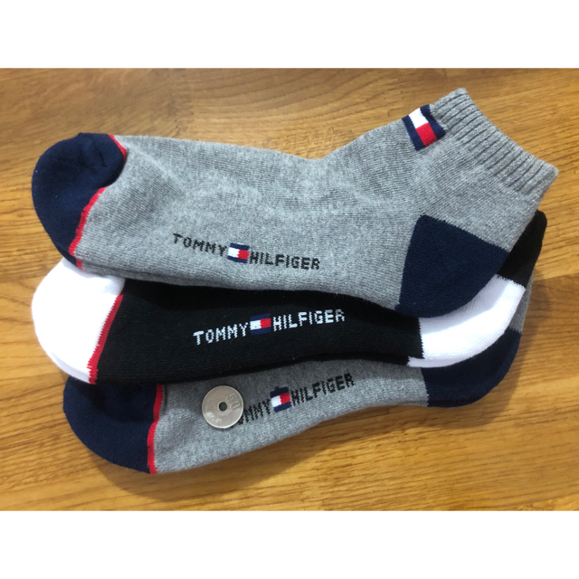 TOMMY HILFIGER(トミーヒルフィガー)の新品トミーヒルフィガーTOMMY HILFIGERメンズ3足セット409 メンズのレッグウェア(ソックス)の商品写真