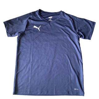 プーマ(PUMA)のPUMA  プーマ　ゲームシャツ　160 半袖　Tシャツ　ネイビー(Tシャツ/カットソー)