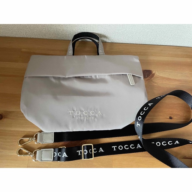 TOCCA トッカ  リボンポシェット　ベージュ　完売品