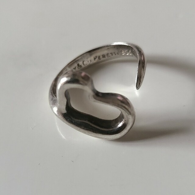 Tiffany オープンハート リング 指輪
