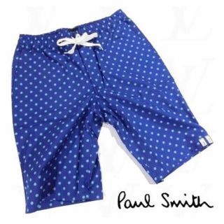 ポールスミス(Paul Smith)の【ポールスミス/Paul Smith】ショートパンツ・Lサイズ・ネイビー系 水玉(ショートパンツ)