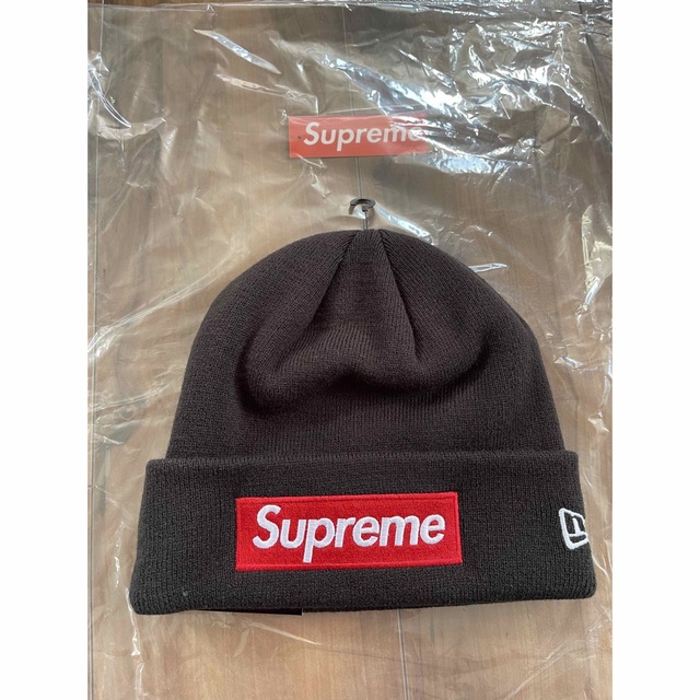 Supreme × New Era Box Logo Beanie メンズ 帽子 ニット帽/ビーニー