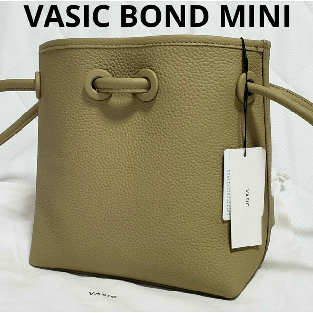 新品】VASIC BOND MINI ヴァジック ボンド ミニ グレージュ-