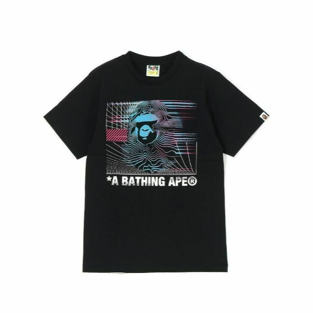 A BATHING APE(アベイシングエイプ)の未開封 A Bathing Ape Tシャツ ブラック XL 新作 正規品 メンズのトップス(Tシャツ/カットソー(半袖/袖なし))の商品写真