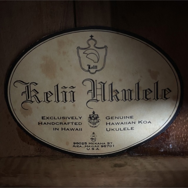 【美品】KELII ケリー コンサートウクレレ ハワイアンコア ハワイ製 楽器のウクレレ(コンサートウクレレ)の商品写真