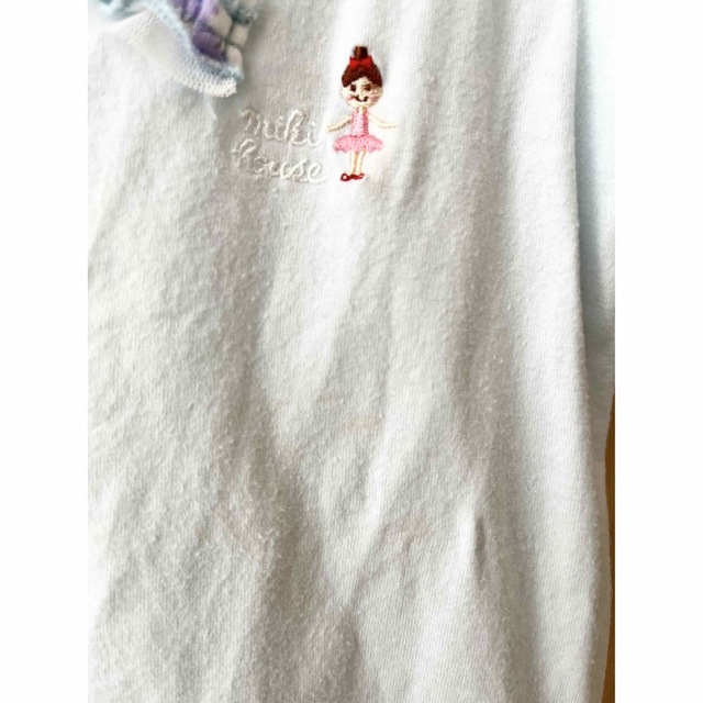 mikihouse(ミキハウス)のMIKIHOUSE リーナちゃん Tシャツ チュニック120cm キッズ/ベビー/マタニティのキッズ服女の子用(90cm~)(Tシャツ/カットソー)の商品写真