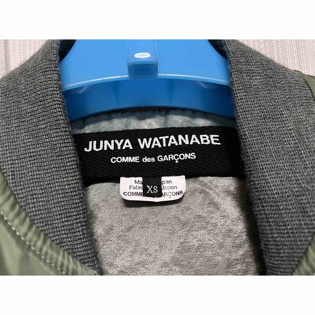 JUNYA WATANABE COMME des GARCONS(ジュンヤワタナベコムデギャルソン)のjunya watanabe ma-1 ジュンヤ ワタナベ プリーツ ギャルソン メンズのジャケット/アウター(フライトジャケット)の商品写真