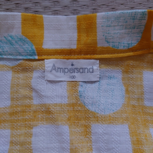 ampersand(アンパサンド)のAmpersand 浴衣 子供用 キッズ/ベビー/マタニティのキッズ服女の子用(90cm~)(甚平/浴衣)の商品写真