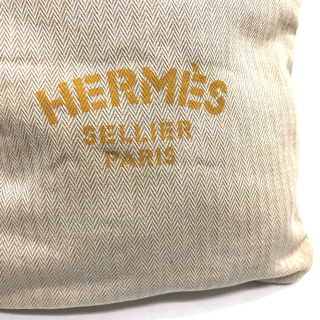 エルメス HERMES アリーヌPM ロゴ カバン 肩掛け ショルダーバッグ トワルシェブロン ベージュ 7