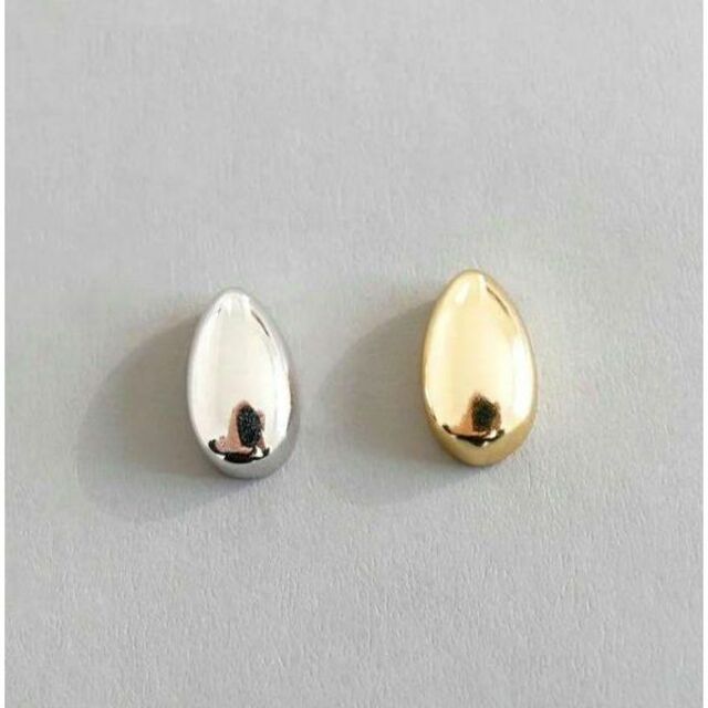 履き心地◎ 【小ドロップ】スタッドピアス 雫 S925 刻印あり