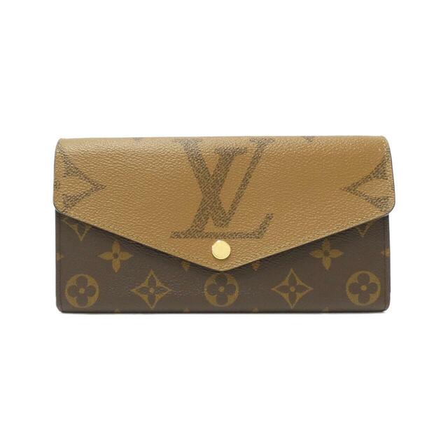 ルイヴィトン LOUIS VUITTON ポルトフォイユ サラ M80726 モノグラムリバース 長財布 2つ折り財布 モノグラムリバースキャンバス ブラウン 未使用