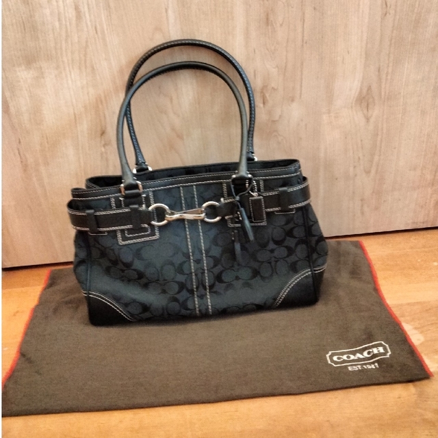 【美品】Coachコーチ トートバッグ