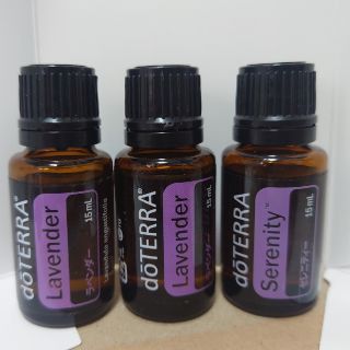 ドテラ(doTERRA)のドテラdoTERRAラベンダー×2 ＆ セレニティー(エッセンシャルオイル（精油）)