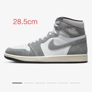 ナイキ(NIKE)の28.5 air jordan 1Black and Smoke Grey (スニーカー)