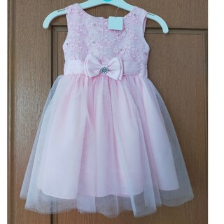マザウェイズ(motherways)のマザウェイズ 95/97サイズ ピンク ドレス ワンピース(ドレス/フォーマル)
