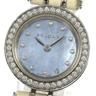 ブルガリ(BVLGARI)のベルト訳あり ブルガリ BVLGARI BZ23S B-ZERO1 ダイヤベゼル クォーツ レディース _754208【ev15】(腕時計)