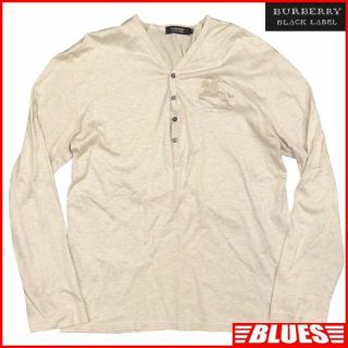 バーバリーブラックレーベル(BURBERRY BLACK LABEL)の廃盤 バーバリーブラックレーベル Tシャツ M メンズ カットソー TY2428(Tシャツ/カットソー(七分/長袖))