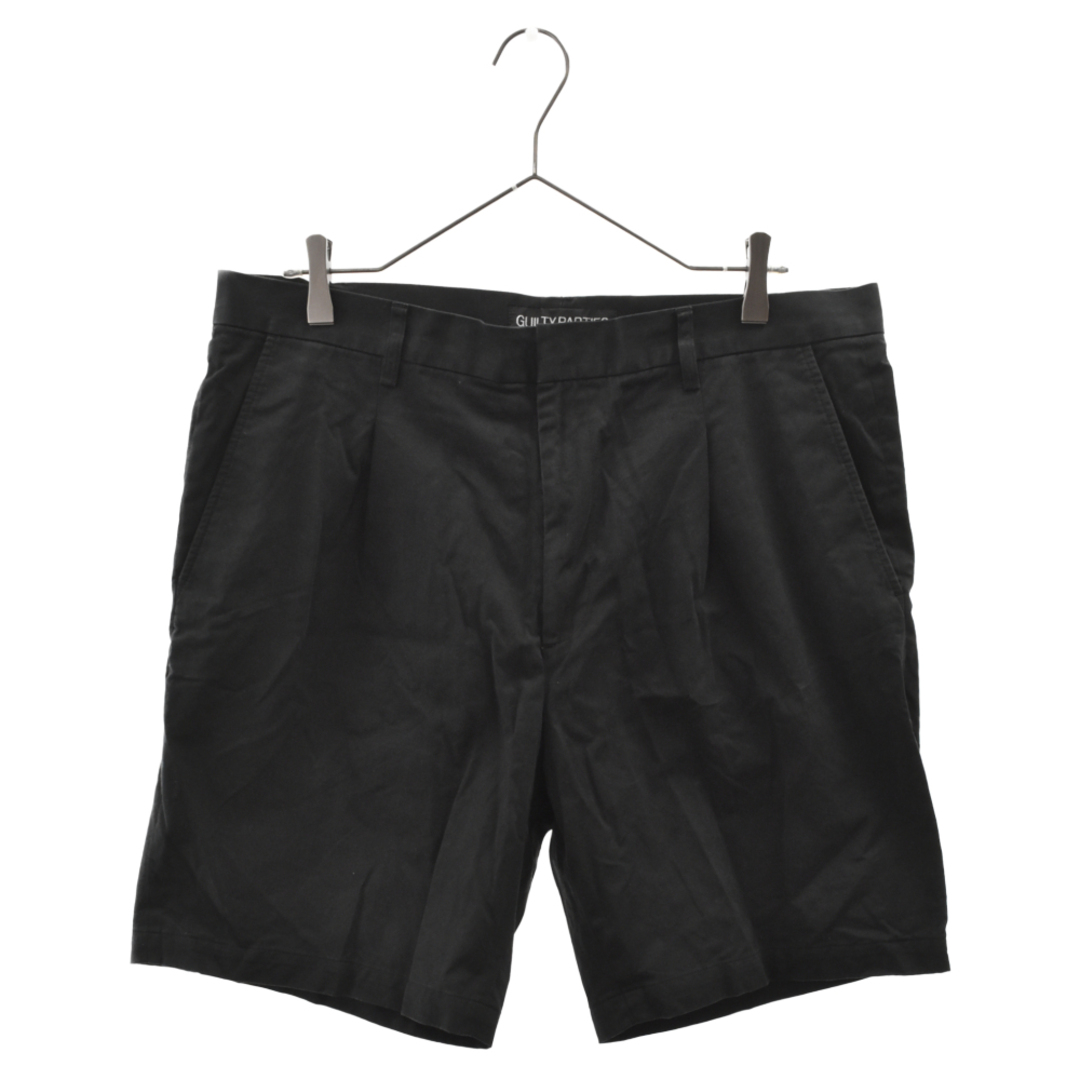 WACKO MARIA ワコマリア 21SS Ermenegildo Zegna PLEATED SHORT TROUSERS エルメネジルドゼニア プリーツショートトラウザー スラックス パンツ ブラック