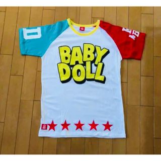 ベビードール(BABYDOLL)のbaby doll ラグランTシャツ　L(Tシャツ(半袖/袖なし))