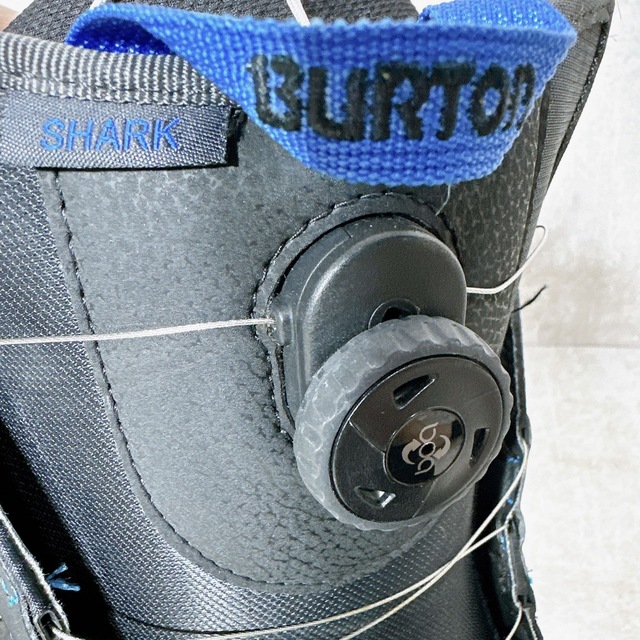 バートン　BURTON SHARK スノーボードブーツ　ブルー　26㎝　ボア