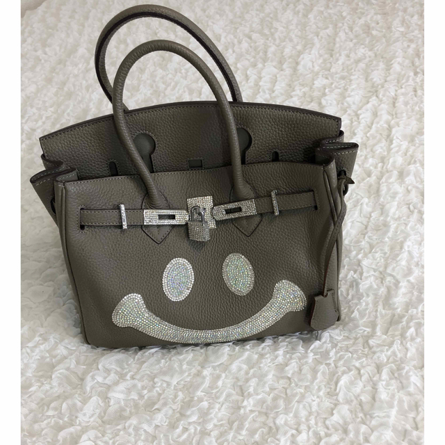 ハンドバッグ ニコちゃん スワロフスキー 販売販促品 バッグ novo