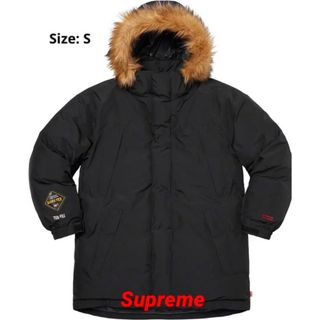 シュプリーム  22AW  GORE-TEX Shell WINDSTOPPER Best ボックスロゴ一体型ダウンジャケット メンズ M