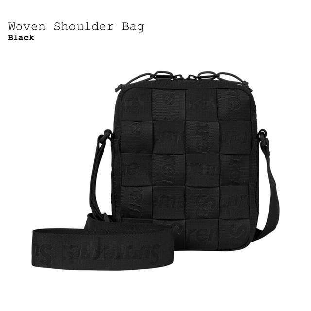 supreme Woven Shoulder Bag 1