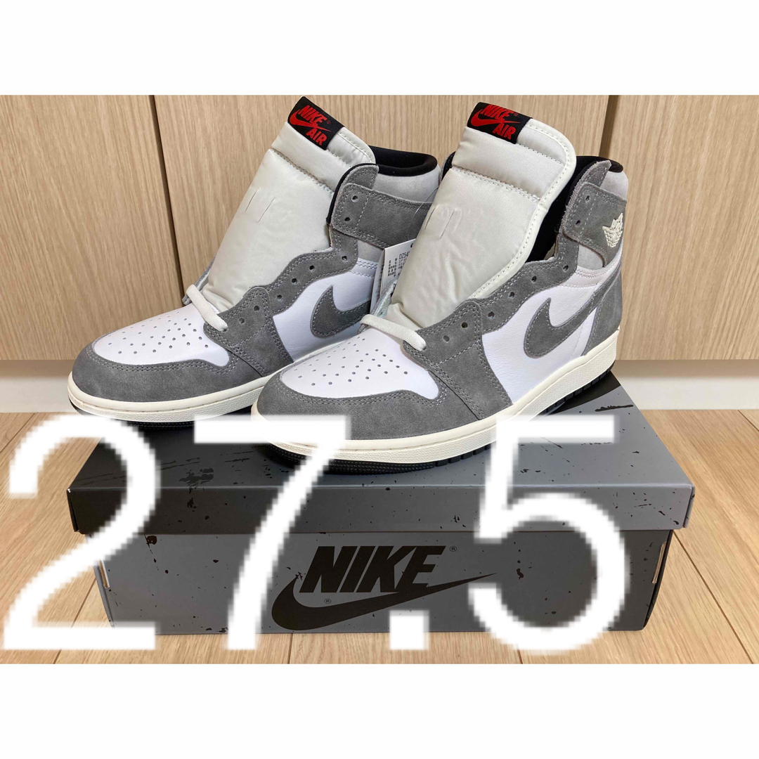 NIKE Aj1 レトロハイ　OG ブラックアンドスモークグレー