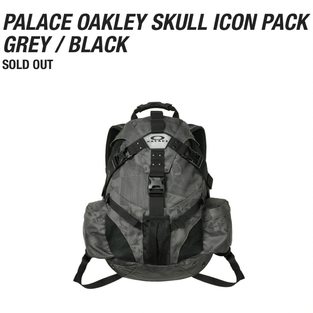 PALACE OAKLEY SKULL ICON PACK バックパック　パレス