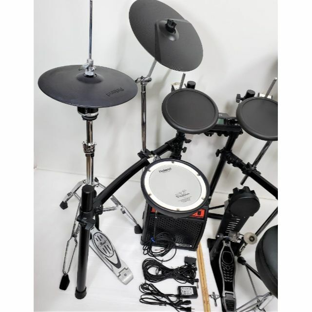 Roland - ☆ローランド TD-4☆ハイハット VH-11☆3シンバル☆アンプ OS