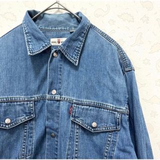 リーバイス(Levi's)のリーバイス　デニムシャツ　M　ブルー　スナップボタン　コットン　ユニセックス(シャツ)