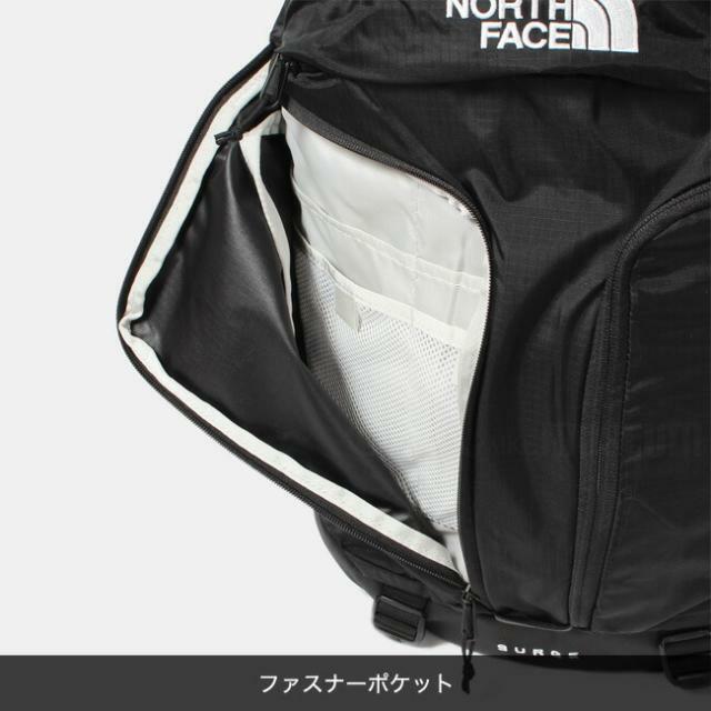 THE NORTH FACE ノースフェイス リュック SURGE BACKPACK 52SG【TNF BLACK/TNF BLACK】