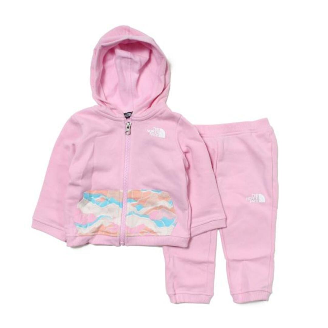 【新品未使用】 THE NORTH FACE ノースフェイス ベビー キッズ 子供服 コットン 上下セット NF0A53CJ 【24M(24ヶ月)/LILAC SACHET PINK】