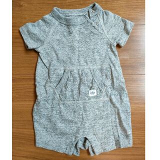 ベビーギャップ(babyGAP)のロンパース　GAP グレー　3-6 months(ロンパース)