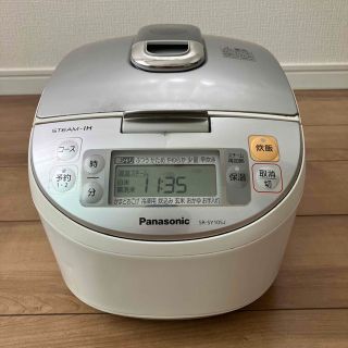 パナソニック(Panasonic)のPanasonicスチームIHジャー炊飯器5.5合炊き【SR-SY105J】(炊飯器)