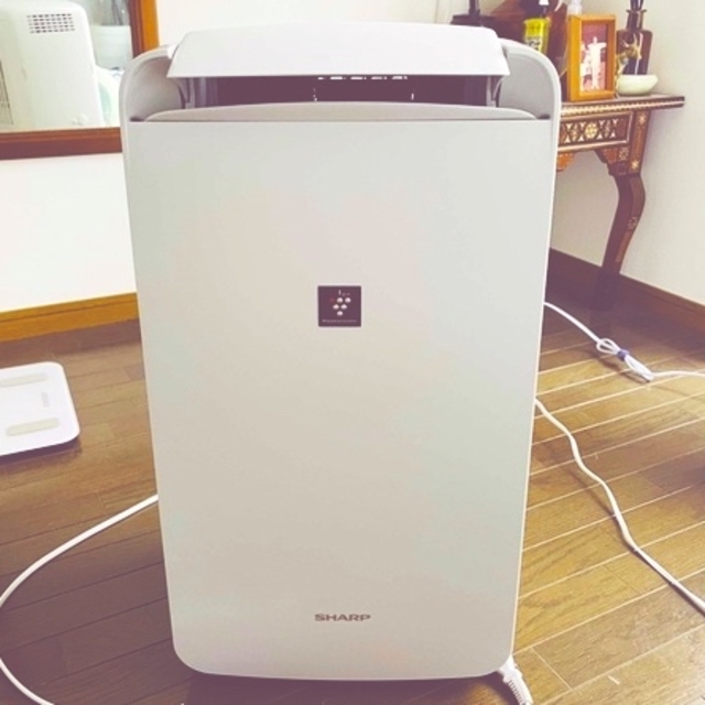 SHARP - シャープ 衣類乾燥機 兼 除湿機 プラズマクラスター CM-J100-W
