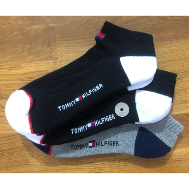 TOMMY HILFIGER(トミーヒルフィガー)の新品トミーヒルフィガーTOMMY HILFIGERメンズ3足セット411 メンズのレッグウェア(ソックス)の商品写真