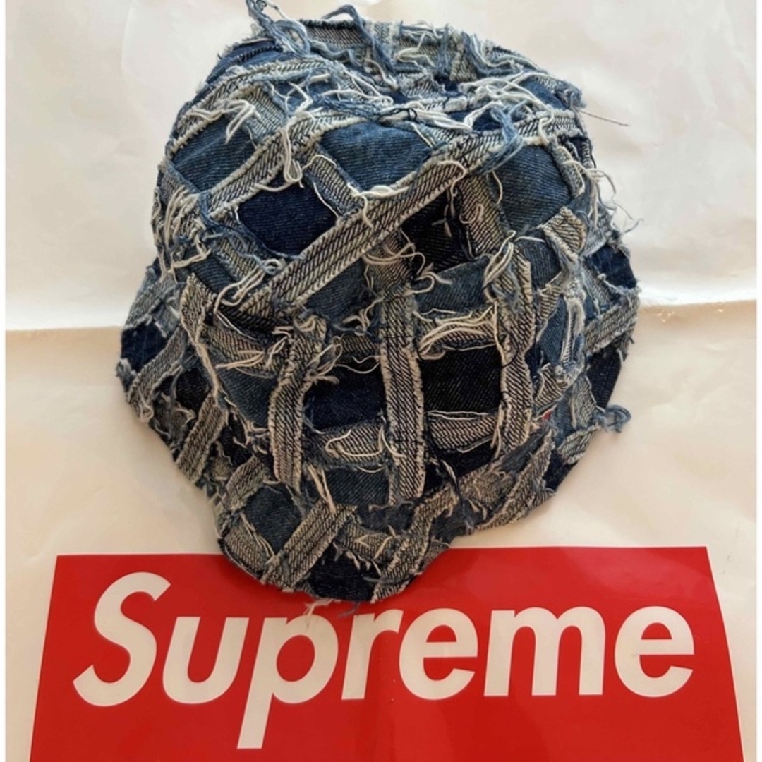 純正ファッション Supreme Frayed Patchwork Denim Crusher メンズ