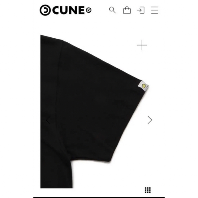 CUNE(キューン)の28周年記念 CUNE Tシャツ キューン ガール メンズのトップス(Tシャツ/カットソー(半袖/袖なし))の商品写真