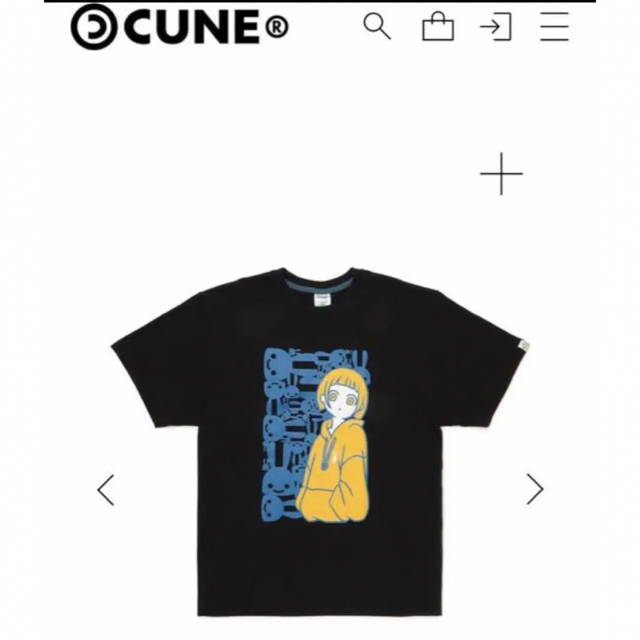 28周年記念 CUNE Tシャツ キューン ガール