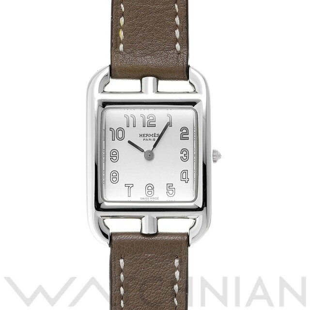 Hermes(エルメス)の中古 エルメス HERMES CC1.210 シルバー レディース 腕時計 レディースのファッション小物(腕時計)の商品写真