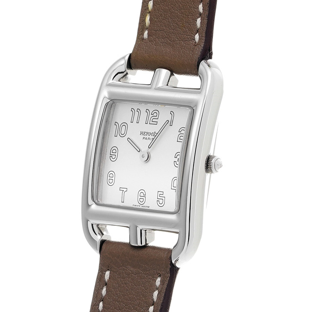Hermes(エルメス)の中古 エルメス HERMES CC1.210 シルバー レディース 腕時計 レディースのファッション小物(腕時計)の商品写真