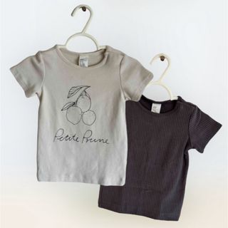 エイチアンドエム(H&M)の【H&M】　Tシャツセット　ベビー　80 (Ｔシャツ)