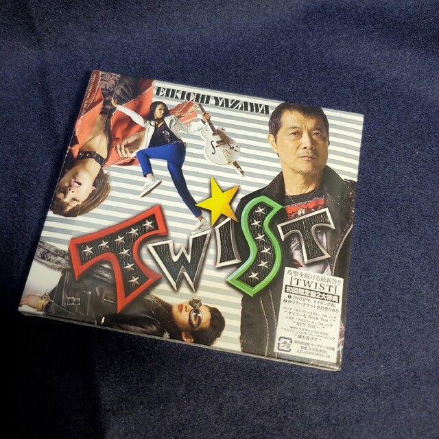新品未開封 矢沢永吉 TWIST(初回限定盤)(DVD付) [CD]