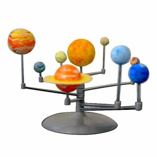  子ノ星教育社  太陽系模型 8 惑星 公転 模型 工作キット 手作り 太陽 地(知育玩具)