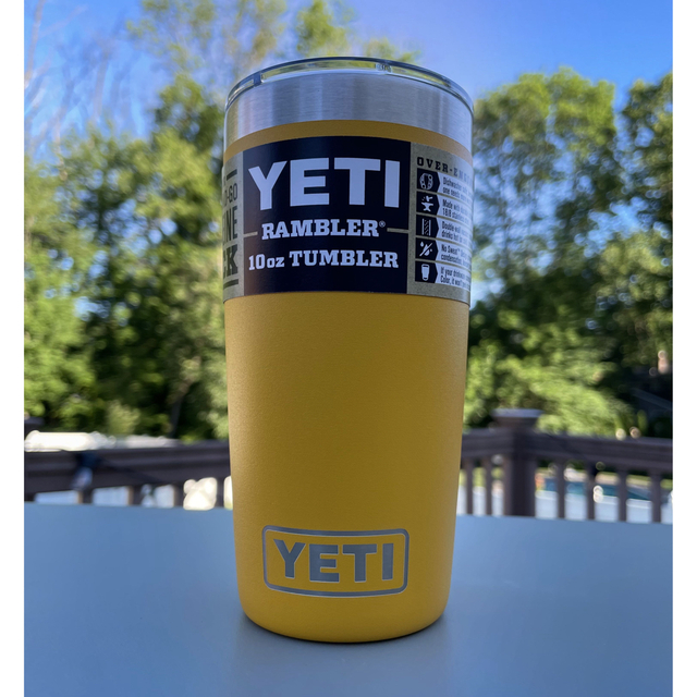 【YETI】RAMBLER 10oz TUMBLER 限定色 アルパインイエロー