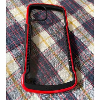 iPhone11Pro 衝撃吸収クリアケース　RED(iPhoneケース)