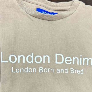 メンズ Tシャツ （半袖）【LONDON DENIM】ロゴプリント　クルーネック(Tシャツ/カットソー(半袖/袖なし))