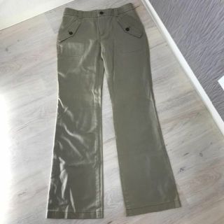 80s 90sイタリア製麻リネン ツータック ワイドパンツ ギャルソン